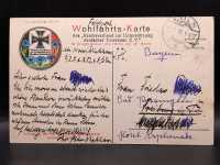 Postkarte Feldpost Verfolgung der bei Tannenberg geschlagenen Russischen Armee