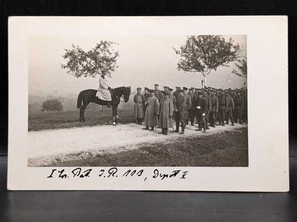 AK Ansichtskarte Postkarte Feldpost Infanterie Regiment Luipold II Soldaten